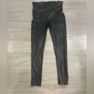 Spanx leather leggings